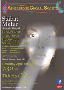 Spring Concert Dvorak Stabat Mater @ St Paul's Church | England | United Kingdom